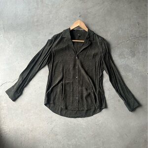 Rails Olive Patterned Shirt